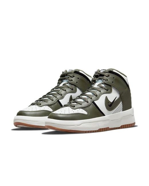 Nike Black (Wmns) Dunk High Up 'Cargo Khaki'