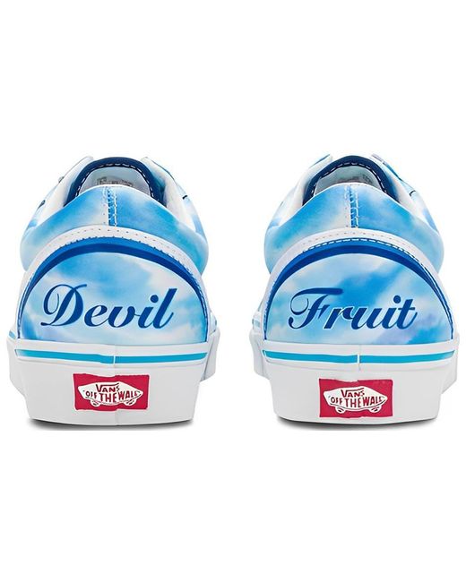 Vans Blue One Piece X Old Skool 'Devil Fruit' for men