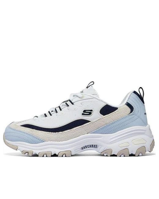 Skechers Blue (Wmns) D'Lites Varsity Spirit Shoes