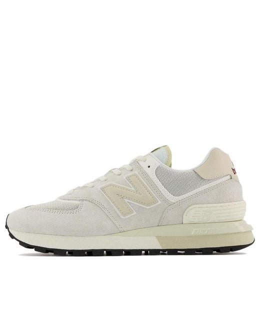 New Balance White 574 Legacy 'Ivory' for men
