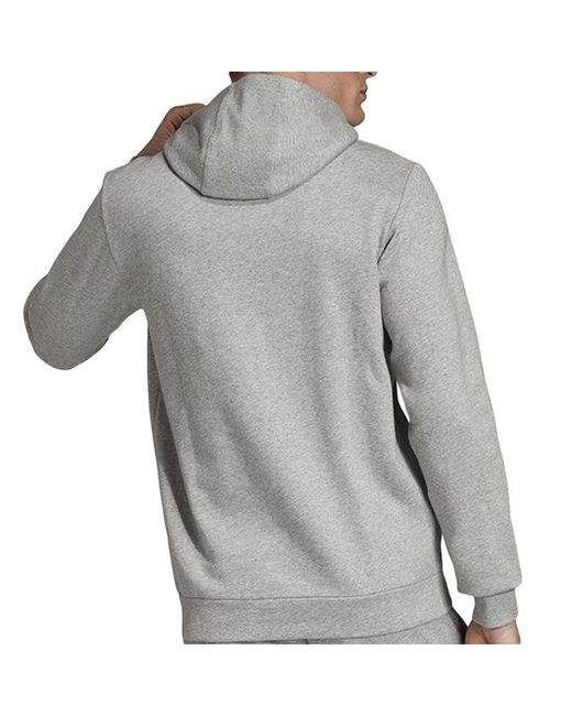 Adidas Gray E Camo Lin Swea Sports Hooded Shirt Sweatermen for men