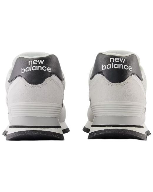 New Balance White 574 Rugged for men