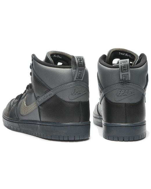 Nike Black Sb Dunk High Dark' for men