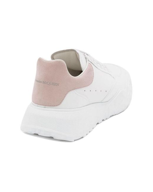 McQueen White (Wmns) Court Trainer 'Patchouli'