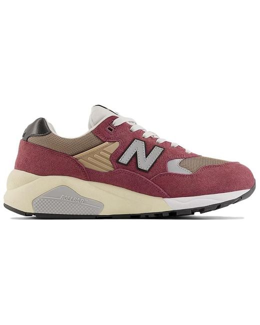 New Balance Pink 580 'Washed Burgundy' for men