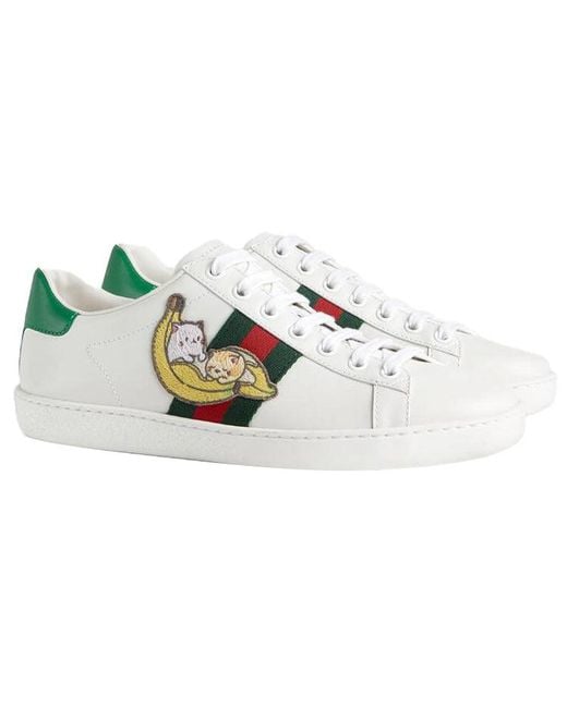 Gucci Black Ace 'Bananya' for men