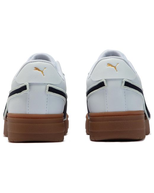 PUMA White Ca Pro Low Tops Casual Skateboarding Shoes for men