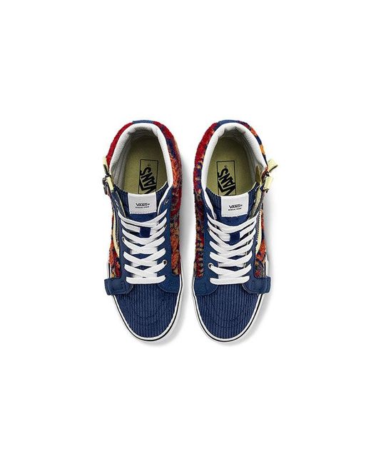 Vans Blue Shoes Skate Shoes for men