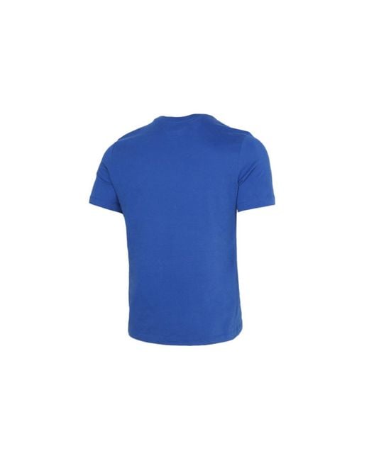 Nike Blue Casual Running Sports Crew-Neck Short Sleeve for men