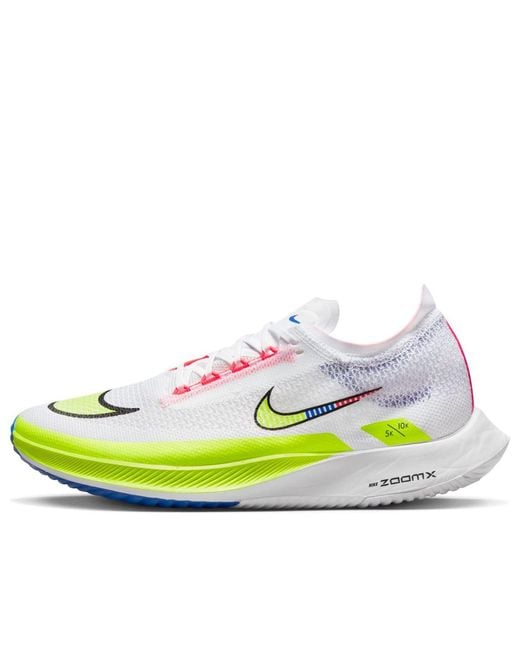 Nike Green Zoomx Streakfly Premium Racer Volt' for men