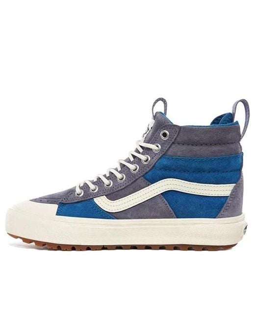 Vans Blue Sk8-Hi Mte 2.0 Dx Block Gum' for men