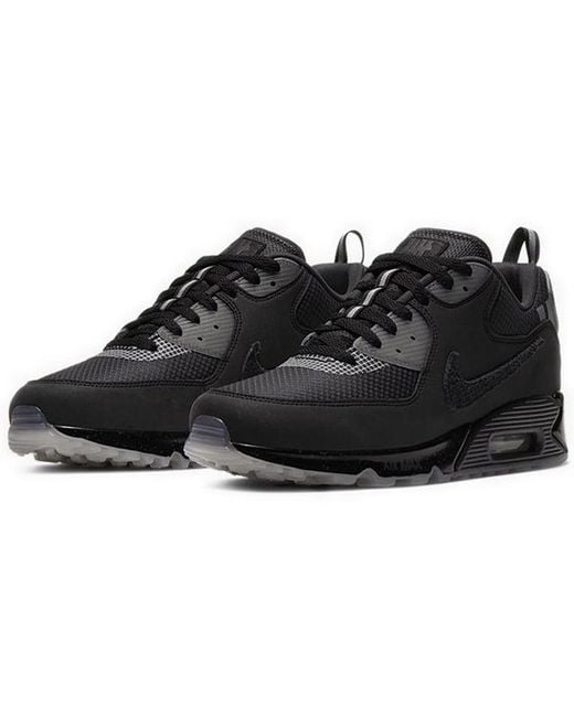 Nike Black X Undefeated Air Max 90 'Anthracite' for men