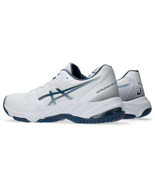 Asics White Netburner Ballistic Ff 3 Vintage' for men