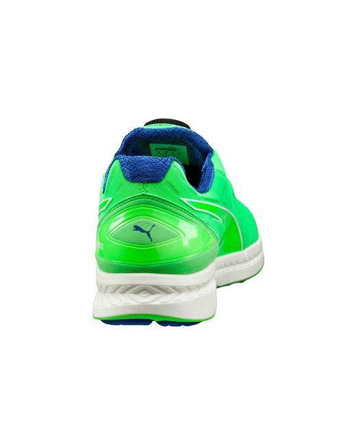 PUMA Green Ignite Disc Sneakers 'Neon' for men