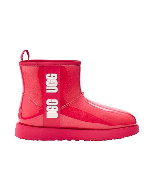 Ugg Red (Wmns) Classic Clear Mini