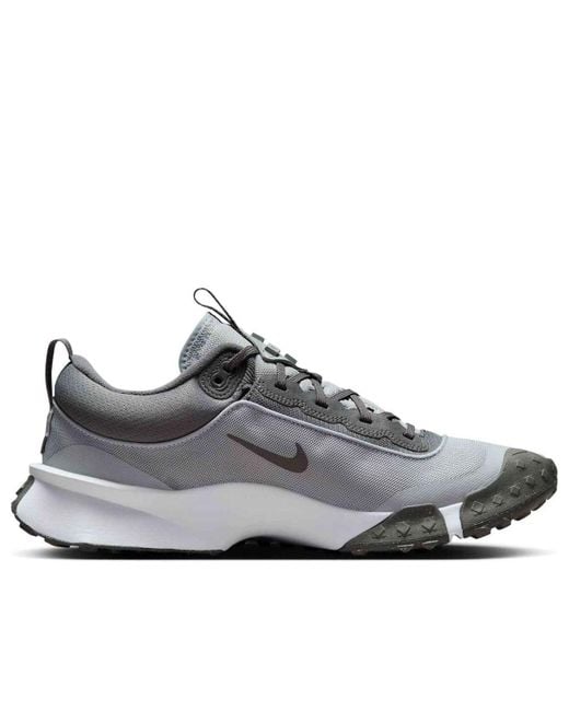 Nike Gray Air Diamond Varsity Turf Baseball Shoes for men