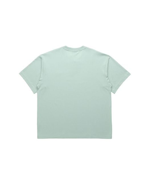 Adidas Green Originals Premium Tee Mini Logo Embroidered Sports Round Neck Short Sleeve Couple Style