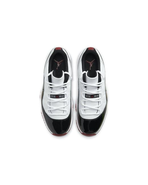Nike White 11 Retro Low 'Concord-Bred' for men