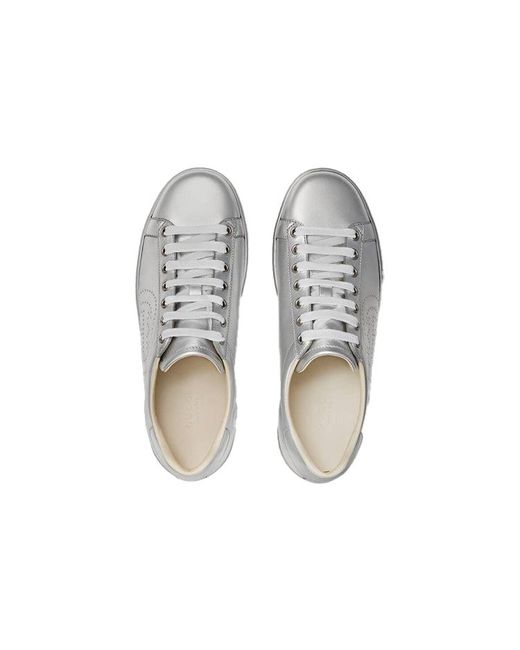 Gucci White (Wmns) Ace 'Metallic'