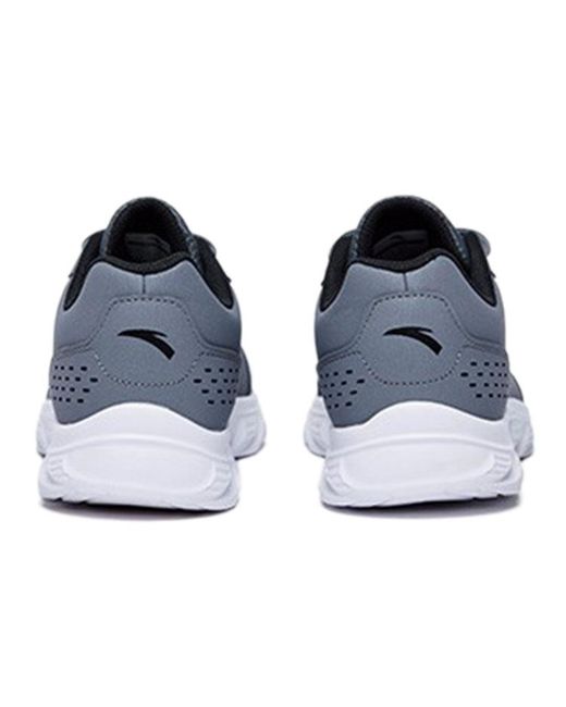 Anta Blue Running Series Sneakers Leather 'Stone' for men