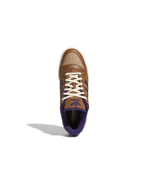 Adidas Brown Heitor Forum 84 Low Adv 'Wild Gum' for men