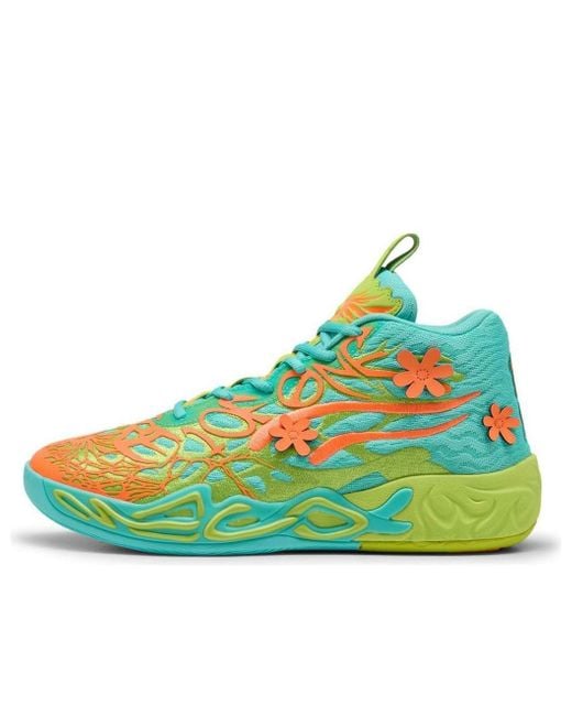 PUMA Blue Mb.04 X Scooby-Doo 'Aquatic Lime Smash Heat Fire' for men