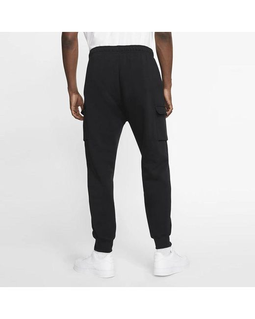 Nike Black Nsw Club Cargo Joggers for men