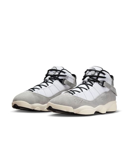 Nike White 6 Rings 'Cement' for men