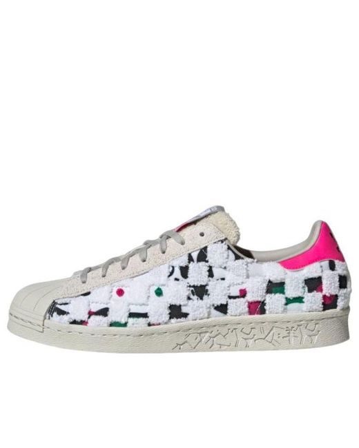 Adidas White Originals Superstar 80S X Han Meilin for men