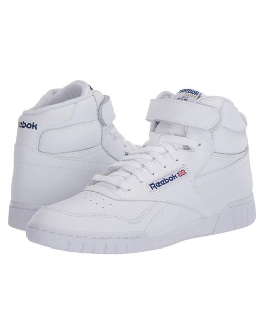 Reebok White Ex-O-Fit Hi for men