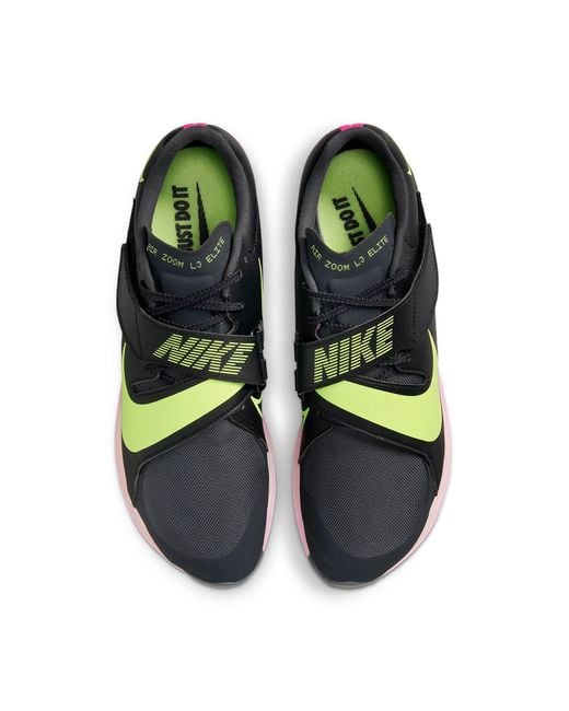 Nike Blue Zoom Long Jump 'Anthracite Volt' for men
