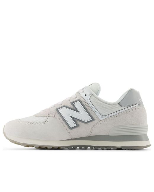 New Balance White 574 'Reflection' for men