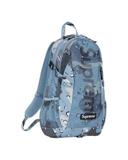 Supreme Blue Backpack for men