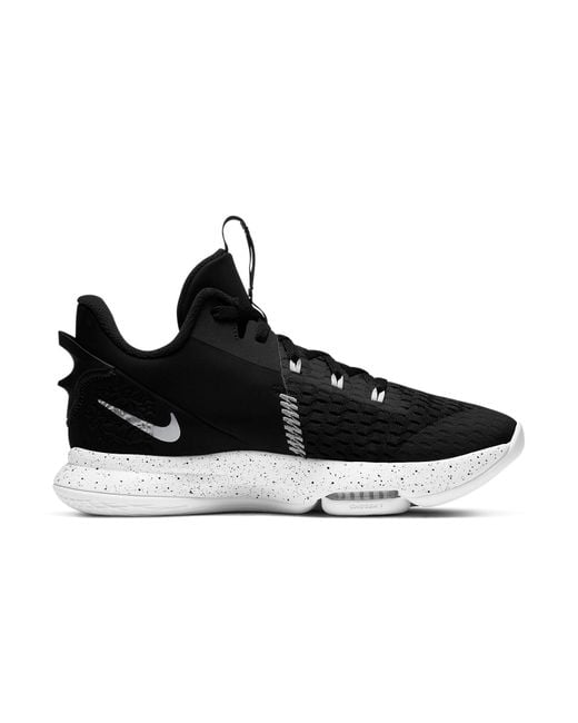 Nike Black Lebron Witness 5 Ep Metallic' for men