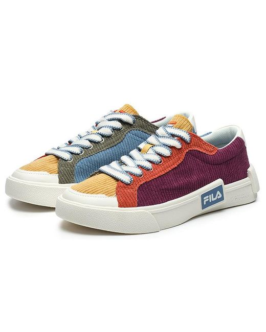 Fila Red Pop Skate Shoes for men