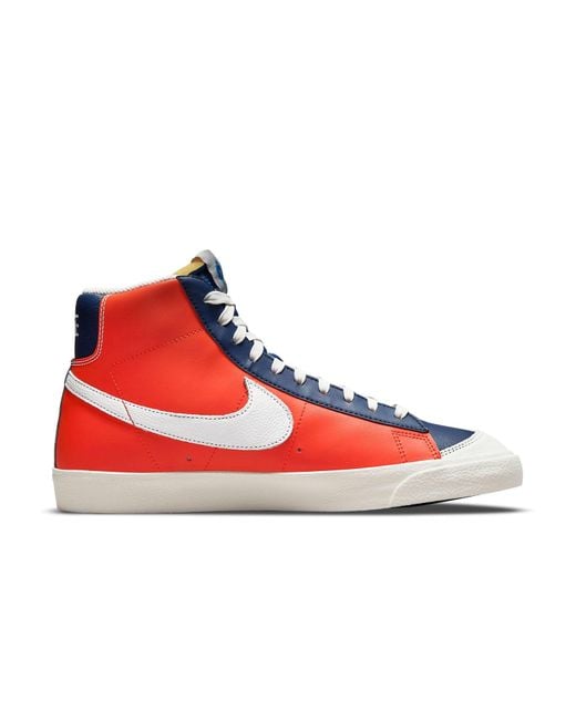 Nike White Nba X Blazer Mid '77 Emb '75Th Anniversary for men