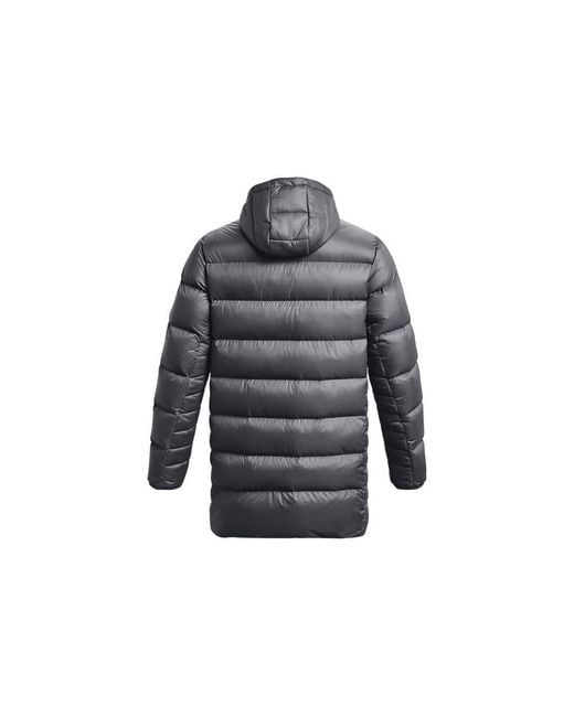Under Armour Gray Storm Armour Down Parka 'Dark' for men