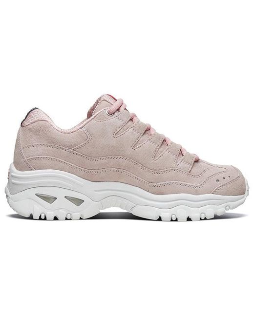 Skechers White (Wmns) Energy Low-Top Running Shoes 'Pale'