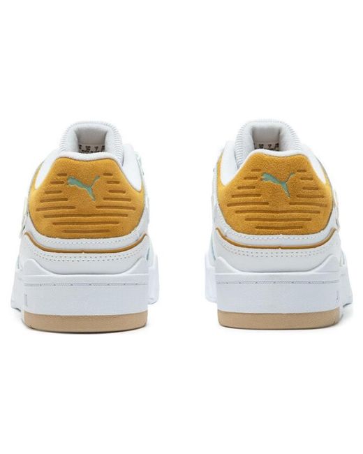 PUMA White Slipstream Bball for men
