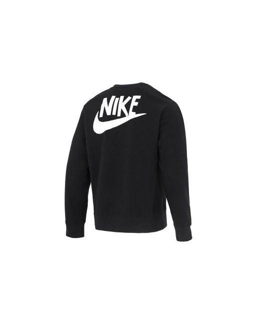 Nike A Nw Hbr-c Bb Crew Ogo in Black for Men | Lyst