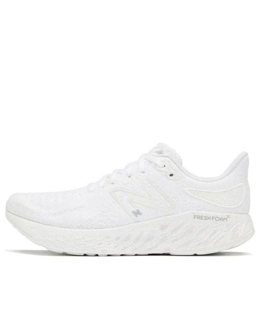 New Balance White Fresh Foam X 1080V12 Arctic Fox' for men