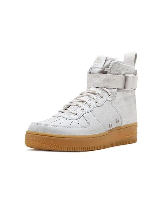 Nike White (Wmns) Sf Air Force 1 Mid 'Vast'
