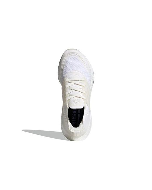 Adidas White (Wmns) Ultraboost 21 Primeblue 'Non Dyed'
