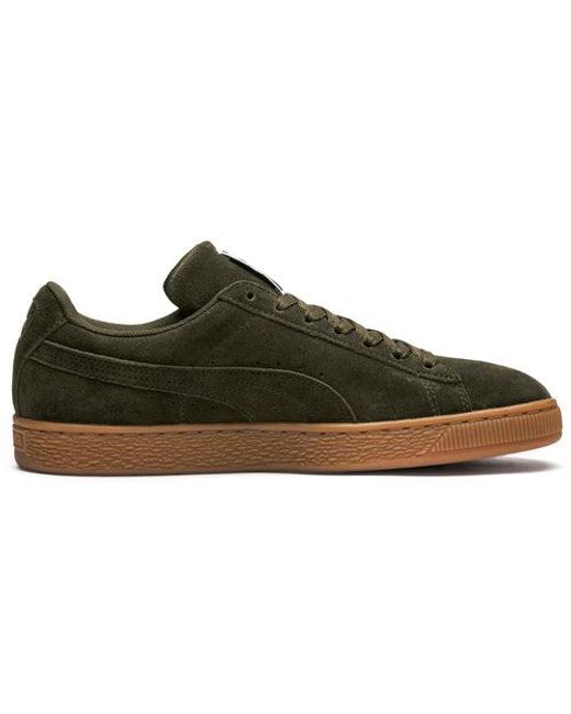 PUMA Brown Suede Classic 'Forest Night Gum' for men