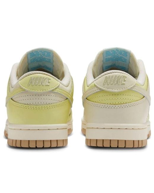 Nike White (Wmns) Dunk Low 'Coconut Milk Life Lime'
