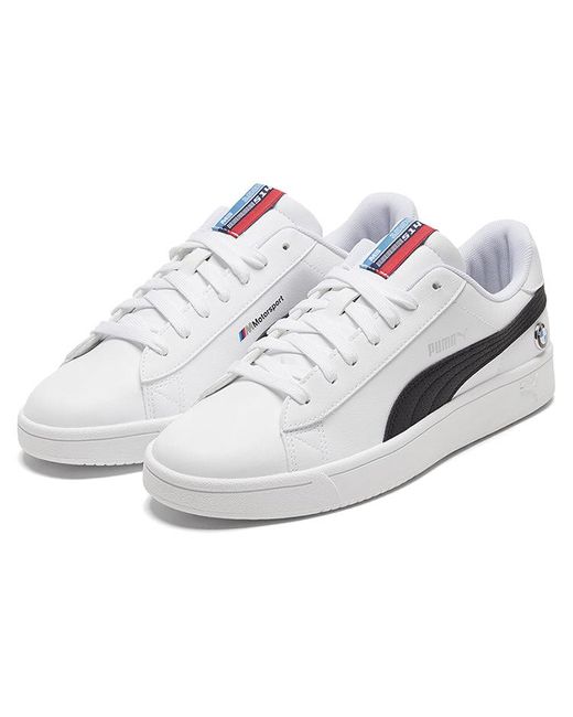 PUMA White Bmw Motorsport Court/ Casual Board Shoes for men