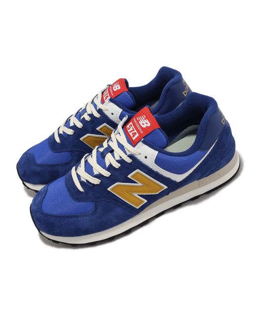 New Balance Blue 574 Shoes 'Royal' for men
