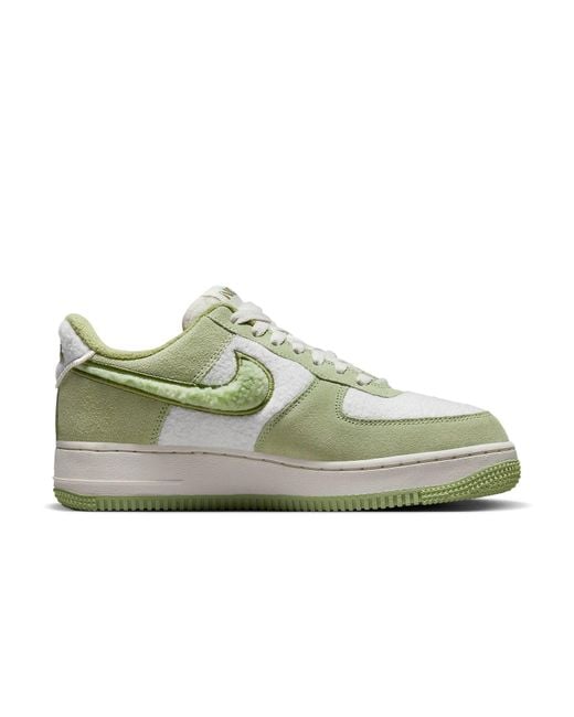 Nike Green (Wmns) Air Force 1 '07 Lx 'Fleece