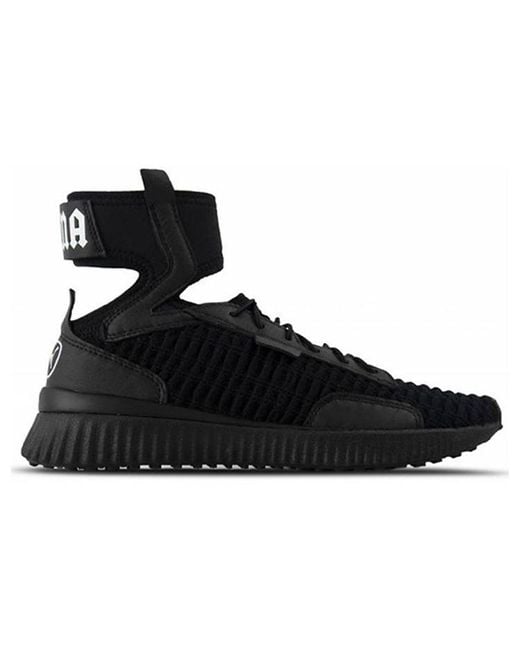 PUMA Black Trainer Mid Rihanna Fenty for men
