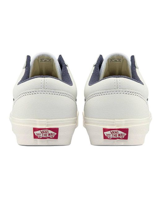 Vans White Style 36 Low Tops Skateboarding Shoes Contrasting Colors for men